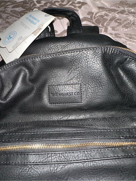 Honest Co. Backpack/Diaper Bag– Black main image 7